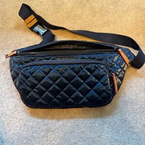 MZ Wallace metro sling midnight liquid